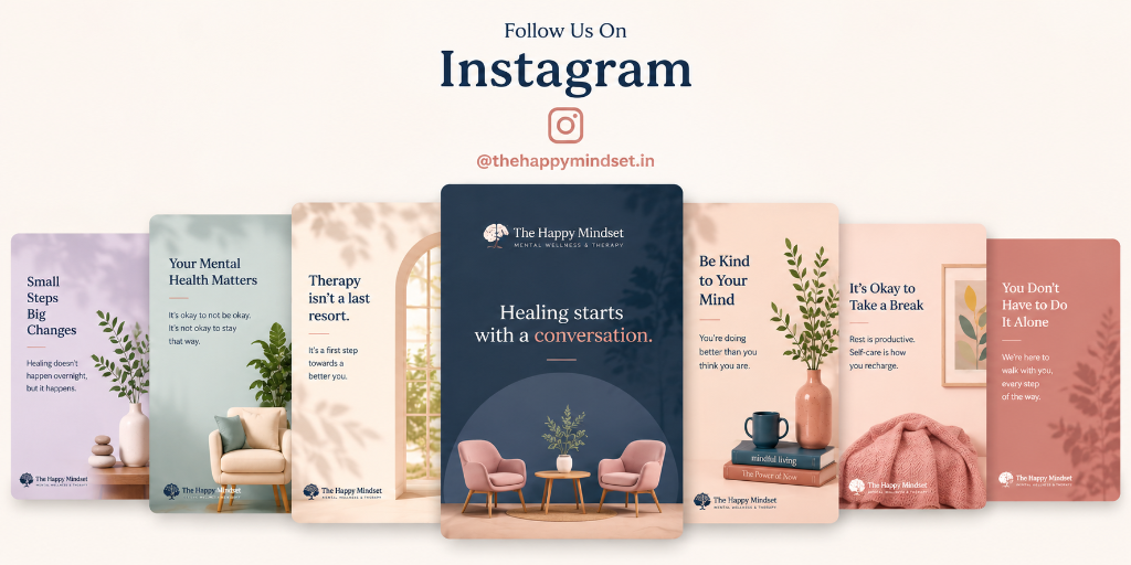 Follow Us On Instagram @thehappymindset.in
